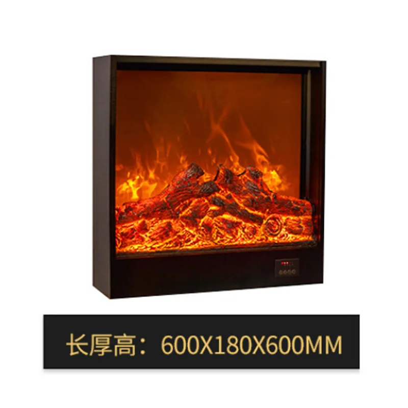 European home decoration electronic fireplace simulation fire electronic fireplace embedded cabinet heater fireplace one piece