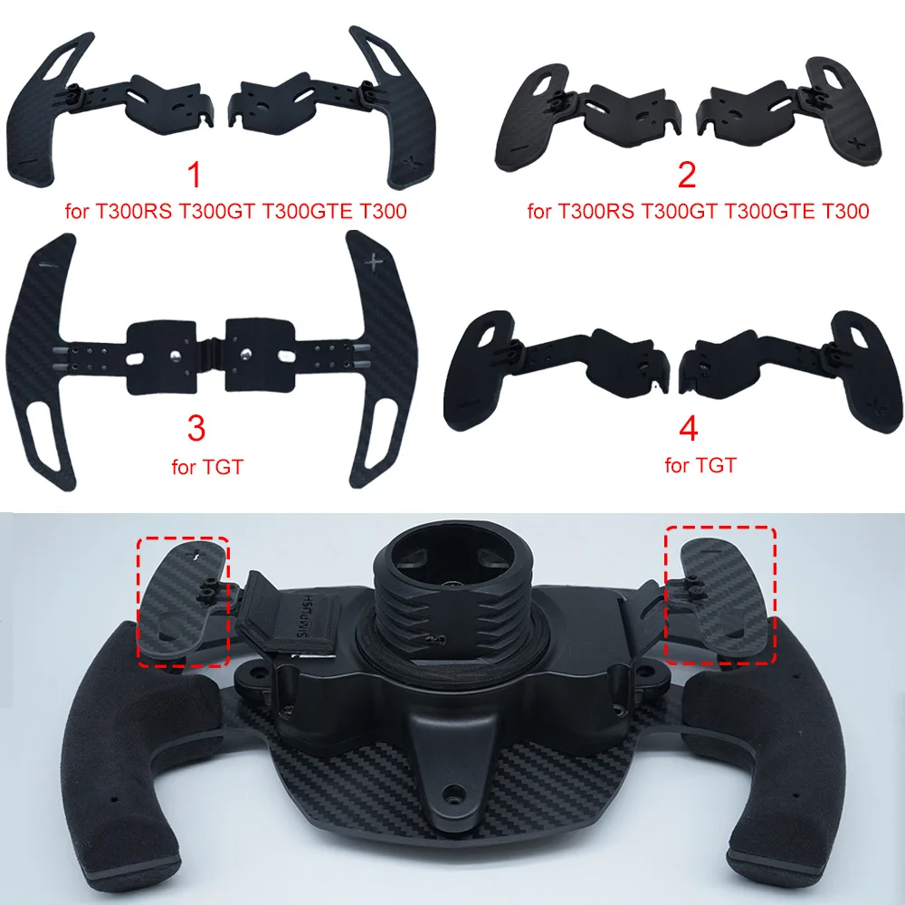 

Long/Short Paddle for T300RS T300GT T300GTE T300/ TGT Carbon Fiber Paddle Shifters Kit Game Accessories