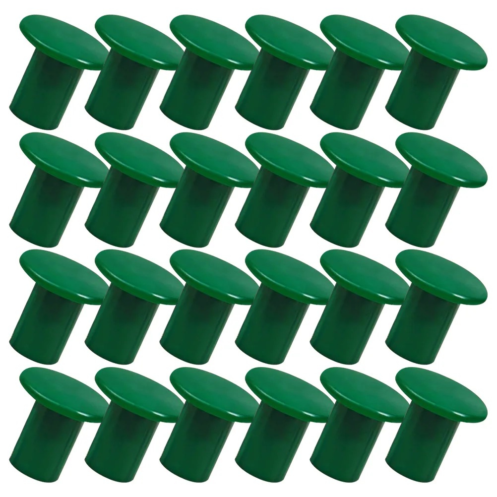 

24Pcs Bamboo Fence Cap Protectors Garden Cane Toppers Fit for Outdoor Plant Support Moisture Control