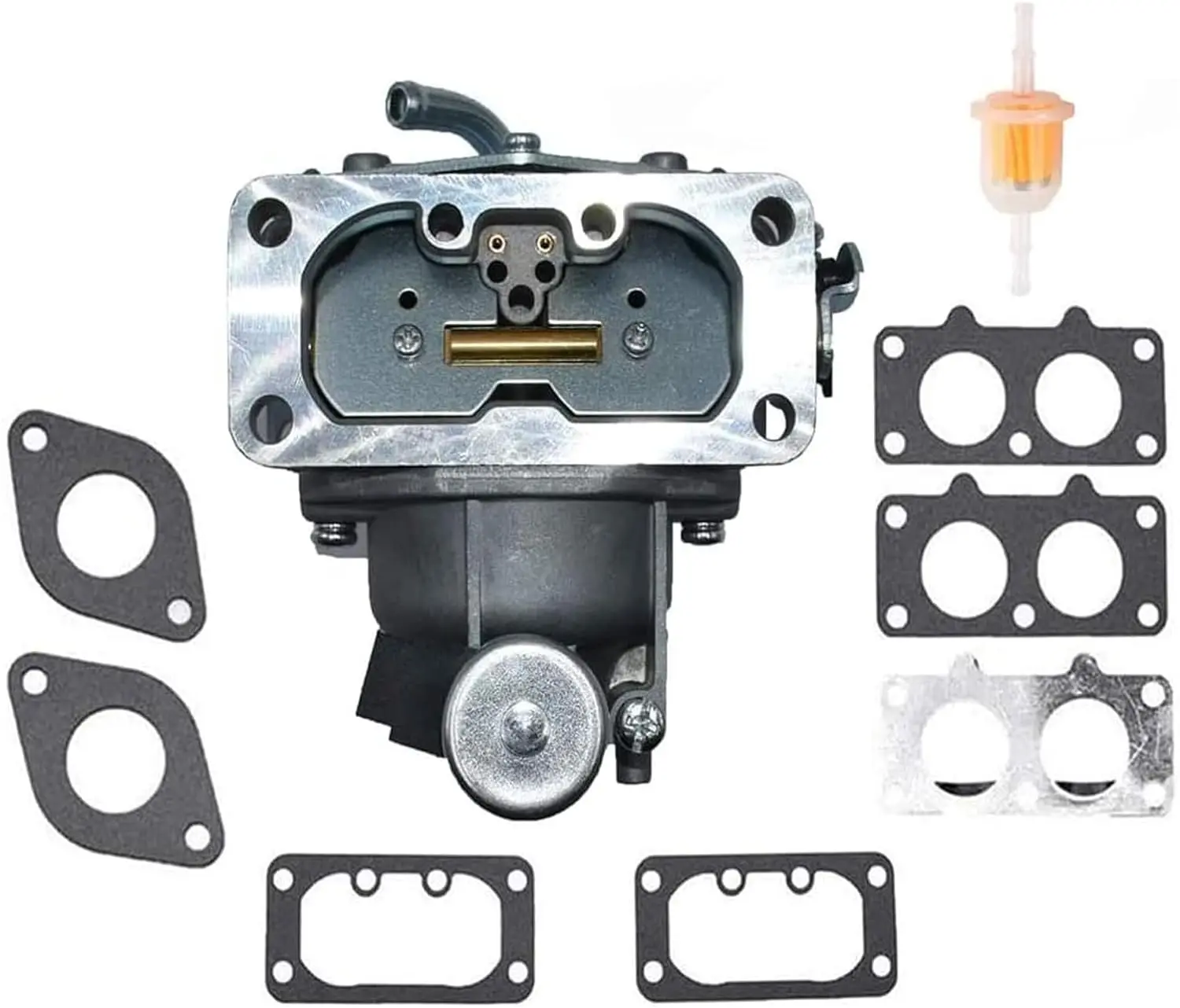 Carburador 15004-1010 para Kawasaki FH661V FH641V 22HP se adapta a algunos FH680V # 15004-0763 15004-7024 15004-0757 15003-7094 15004-1005