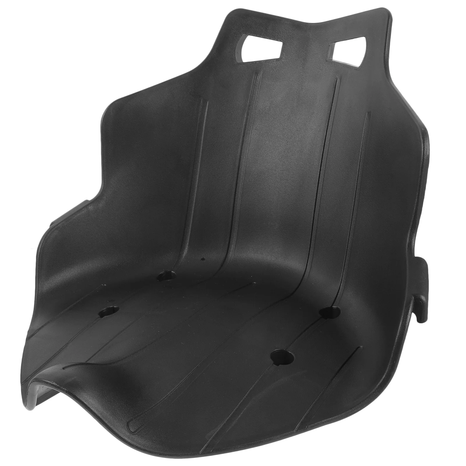 Lightweight Durable Plastic Kart Replacement Seat PP Material Comfortable Racing Attachment for Kart Balancing Scooter Drift