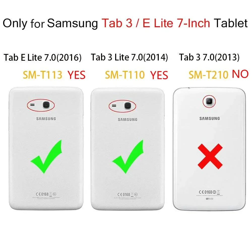 Case For Samsung Galaxy Tab 3 Lite 7\