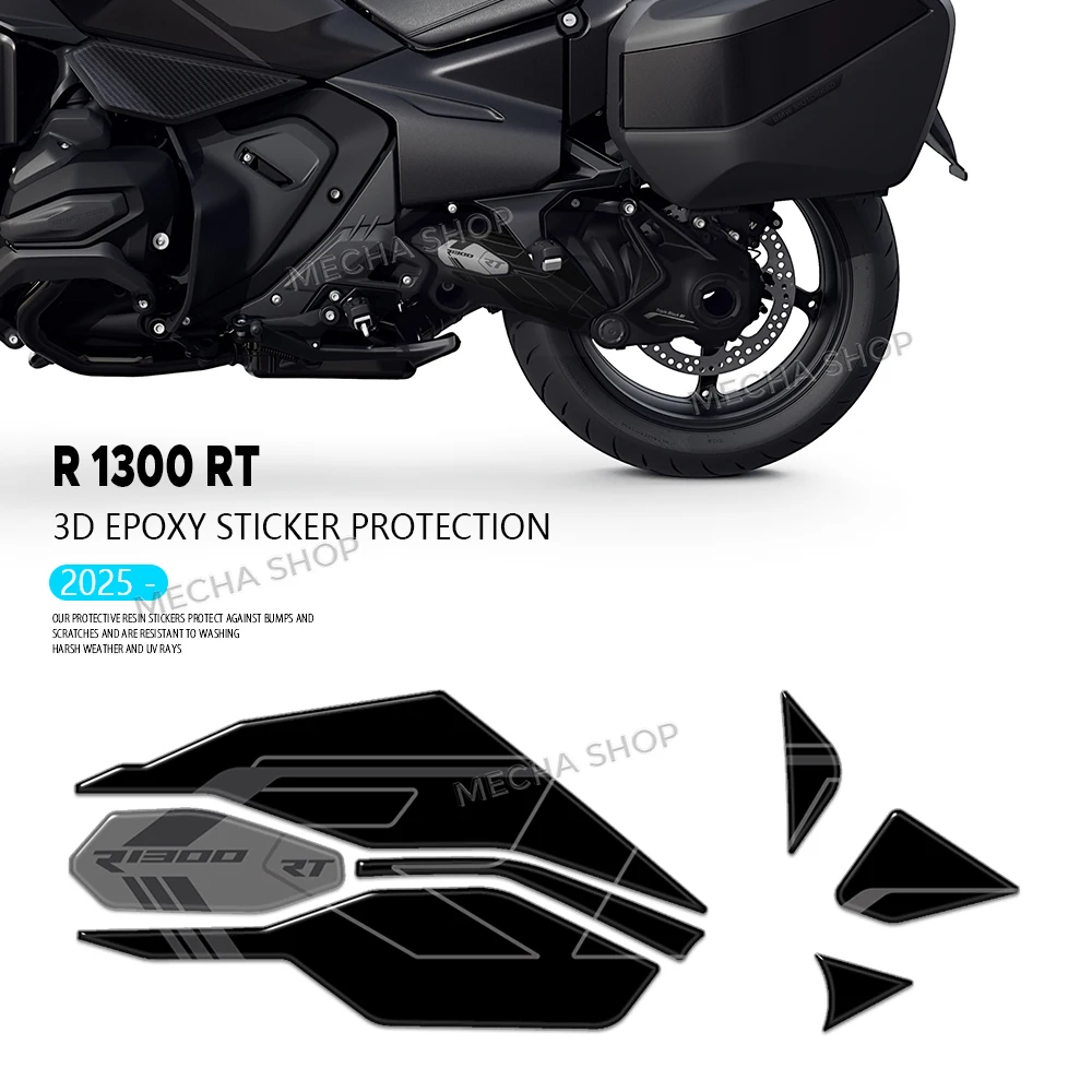 

For R 1300 RT R1300RT 2025 Motorcycle Sticker 3D Resin Decal Protected Swinger Arm Kit