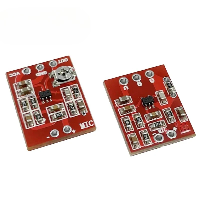1pcs MAX4466 Electret Microphone Amplifier Board Microphone Amplifier Module Gain Adjustable Pickup Front Stage Speaker MAX4466