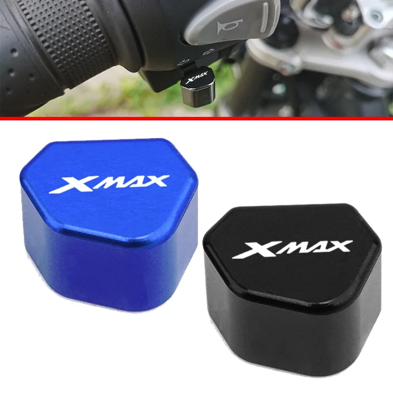 For Yamaha X-MAX 300 XMAX 300 XMAX 250 125 400 NMAX 155 CNC Motorcycle Switch Button Turn Signal Switch Keycap Accessories