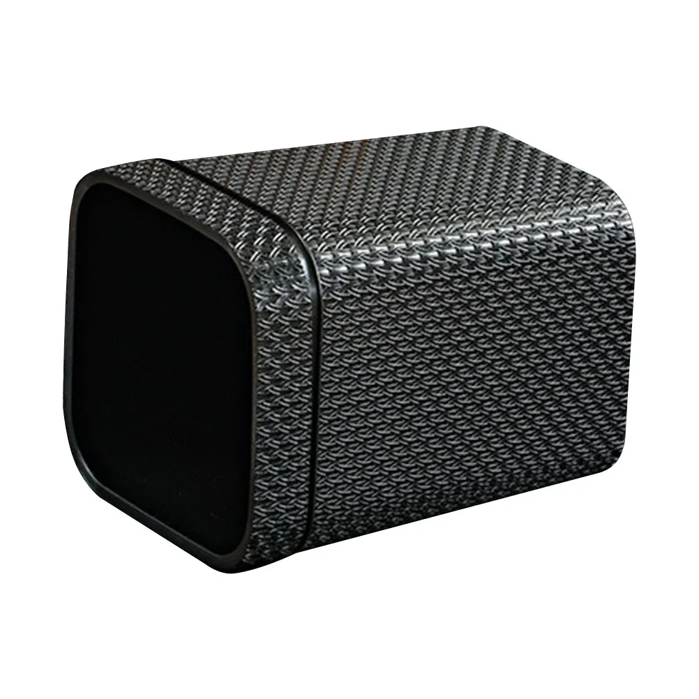 

Rattan Garbage Bin Wicker Waste Basket Trash Can for Bathroom Plastic Office Home