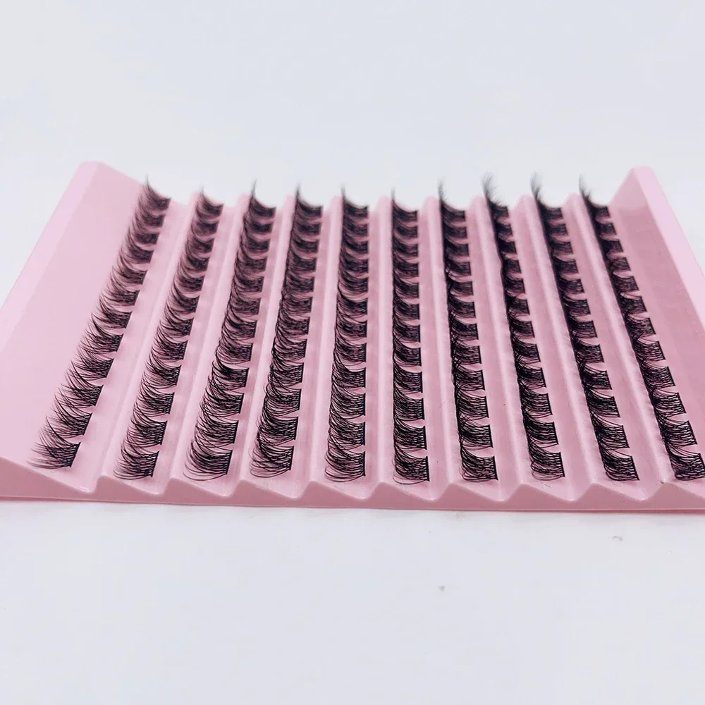 DIY Clusters Eyelash Extension Segmented Lashes 120 Volume Natural Cluster Segmented Eyelashes Bundle Lashes