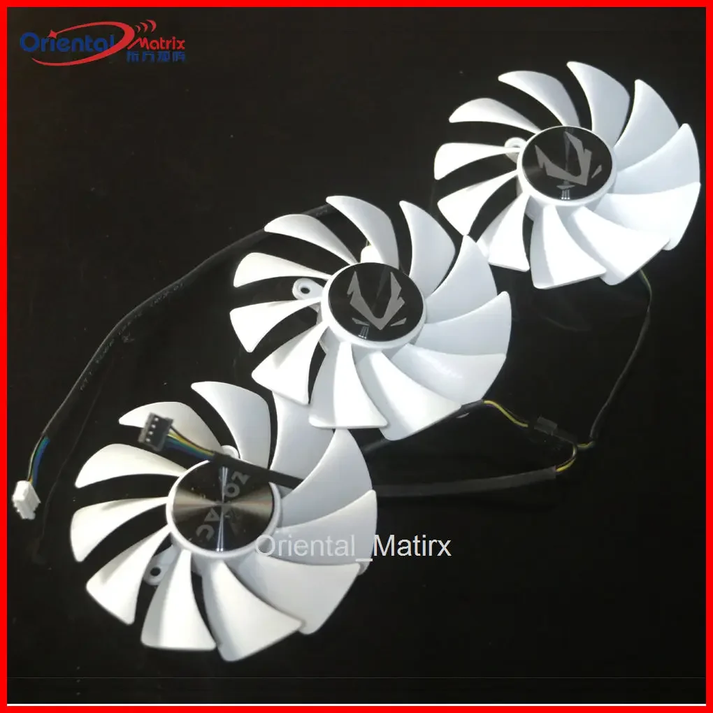 GA92S2U -PFTM 88mm DC12V 0.46A 4Pin For ZOTAC RTX3090 RTX30080ti RTX3080 RTX3070ti AMP Graphics Card Cooling Fan