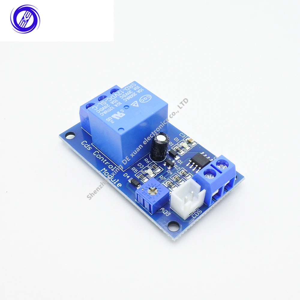 XH-M131 DC 12V Light Control Switch Photorelay Photoresistor Relay Module Detection Sensor brightness Automatic Control