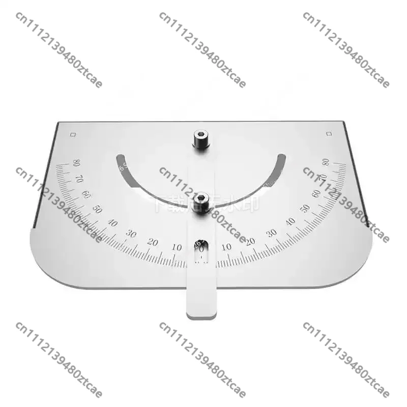 304 Stainless Steel Sheet Metal Bending Locator, T-type Angle Push Ruler, Double Side Positioning Auxiliary Tool for Bending
