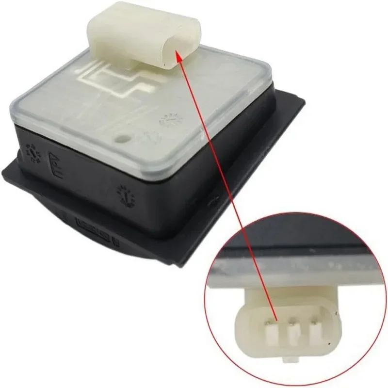 Para Mercedes-Benz W177 Clase A Motor de actuador de liberación de aleta de combustible de plástico negro A 0008206012   A 0008204409   A 0008205003   Piezas de automóvil