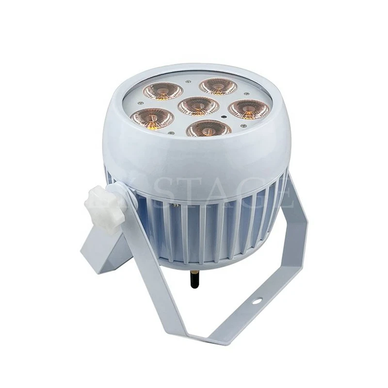 คริสต์มาสไฟติดเวทีแสง Ip65 Par Light 6X18W แบตเตอรี่ไร้สาย Powered Dmx Led แสง