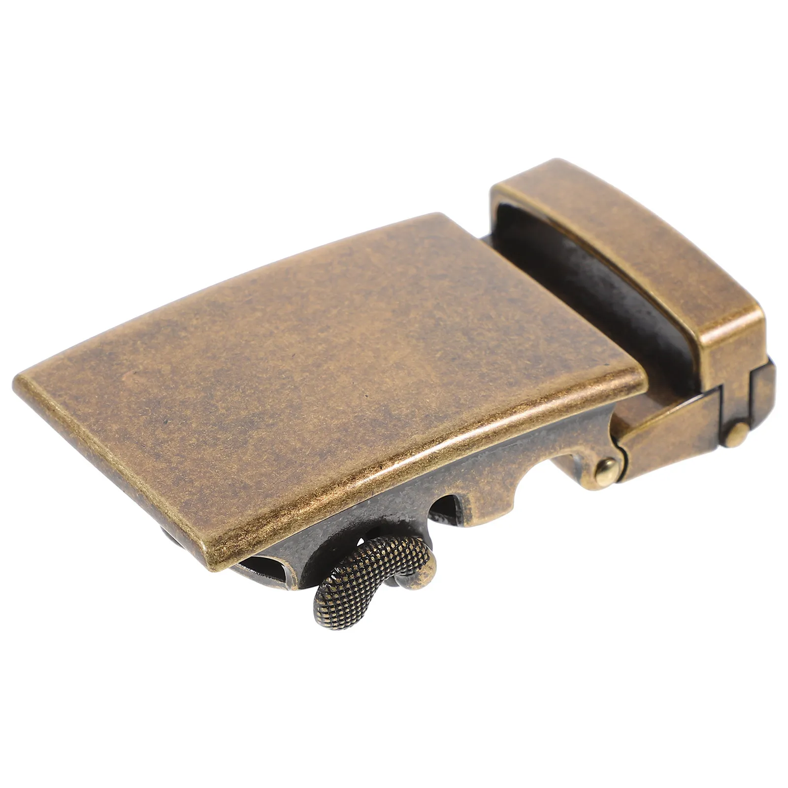 

1 Piece Mens Belt Buckles Scratch Resistant Alloy Automatic Buckle for Belts Light Brown Mens Dress Belt Accessory