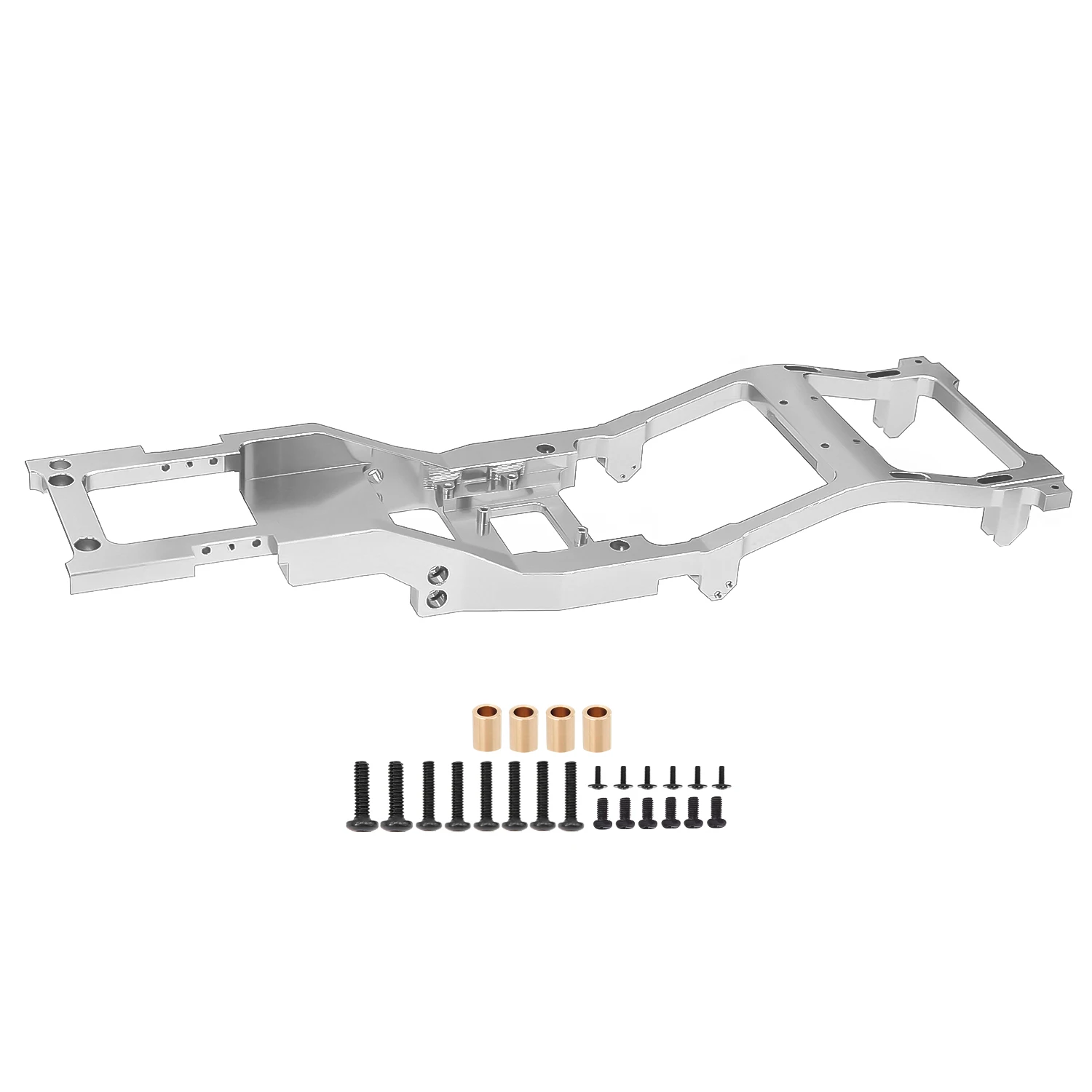 MN82 Pro MN82S Metalen Auto Chassis Frame Body Voor 1/12 MN82 LC79 RC Auto Geïntegreerde Frame Modificatie Aluminium Upgrade Onderdelen