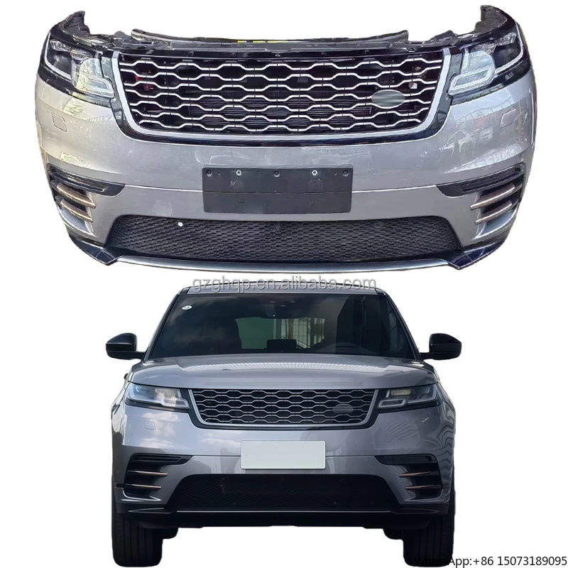 

Оригинальный передний бампер в сборе с системой охлаждения вентилятора, подходит для комплекта решетки бархатного бампера 2018-2025 гг.