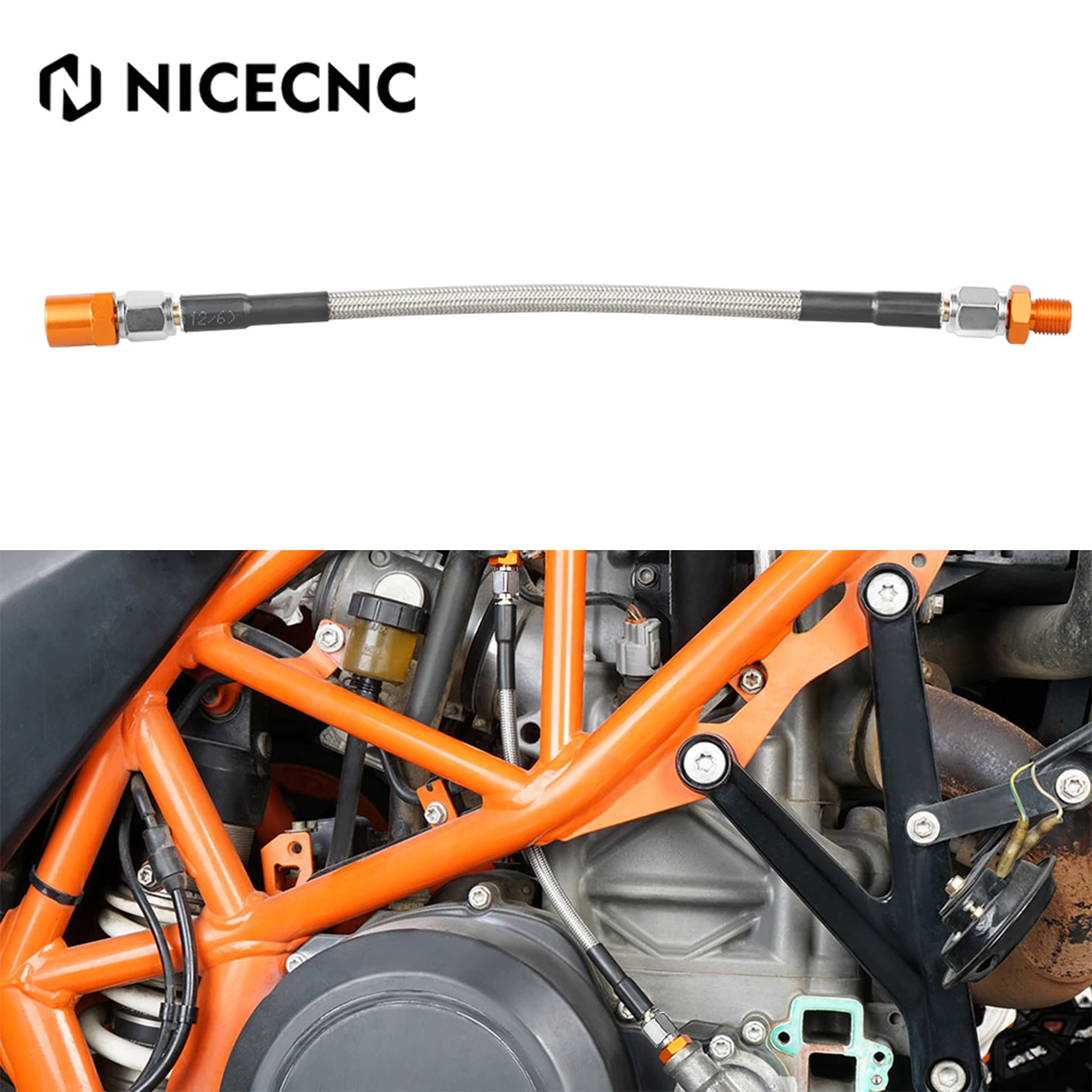 

Motorcycle Oil Pressure Hose For KTM 690 Enduro R SMC R 2012-2023 Husqvarna 701 Enduro Supermoto 2016-2024 GasGas 700 Enduro 23
