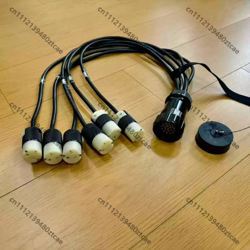19 Pin to US Power Socket Adapter CableCore to American Power Connector, Pin US Plug Core Extension Cord