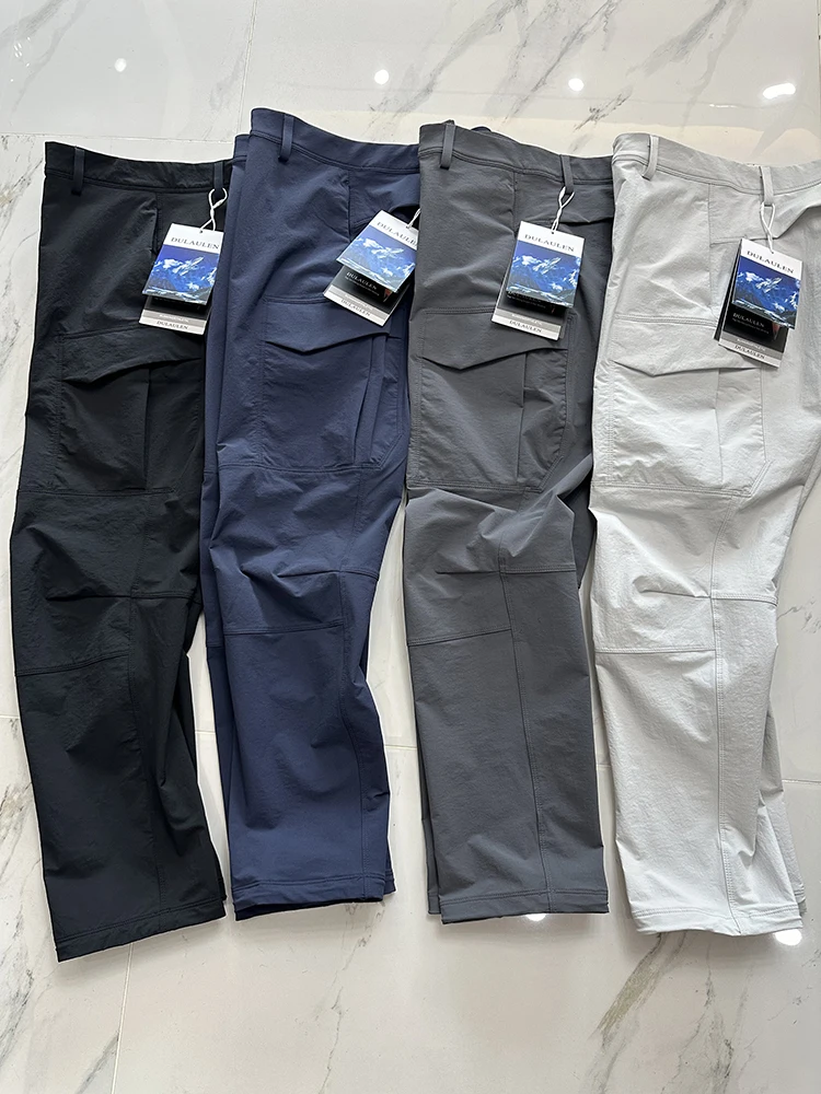 

Men's Outdoor Workwear Soft ell Pants Breathable Windproof Single Direction Moisture ng Casual Pants Faionable Urban...
