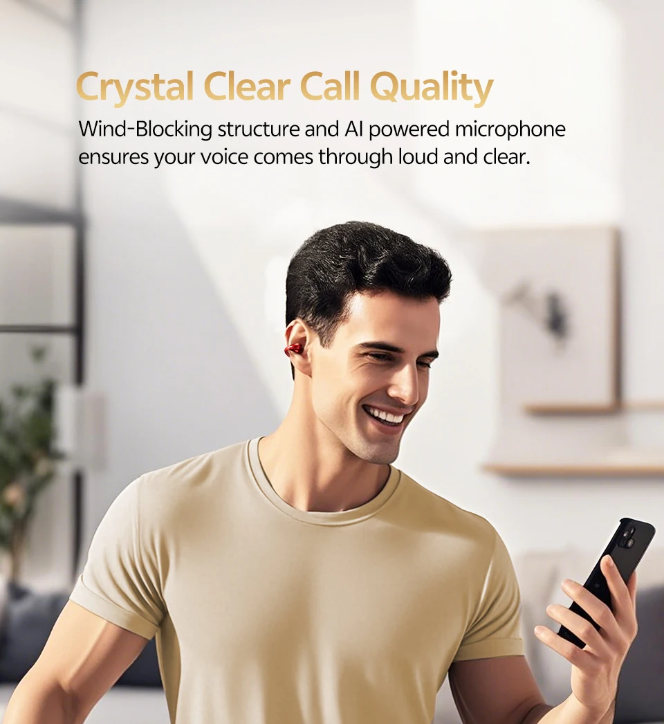 QCY Crossky C30S Clip-On Wireless-Kopfhörer Hi-Res LDAC-Kopfhörer Bluetooth 6.0 Dual-Magnet-Treiber-Headsets 40H Sport-Ohrhörer – Detail 9