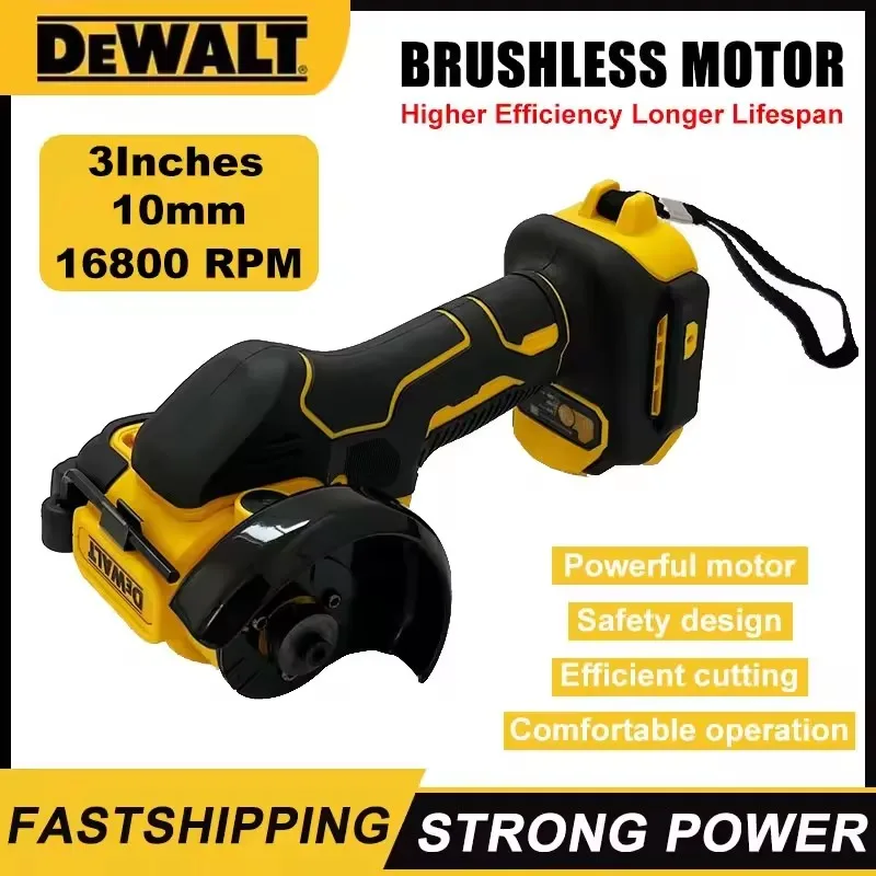 

DEWALT 20 В 18 В аккумуляторная мини-угловая шлифовальная машина аккумуляторная шлифовальная полировальная машина электрическая алмазная шлифовальная машина электроинструменты