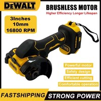 DEWALT  20V 18V Battery Mini Angle Grinder Cordless Grinding Polishing Machine Electric Diamond Cutting Grinder Power Tools