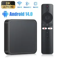 TV98 PRO ATV Smart TV Box Android 14 Allwinner H313 Quad Core 2.4G /5G Dual Wifi BT 5.2 8K HD Media Player 2G 8G Set Top Bo