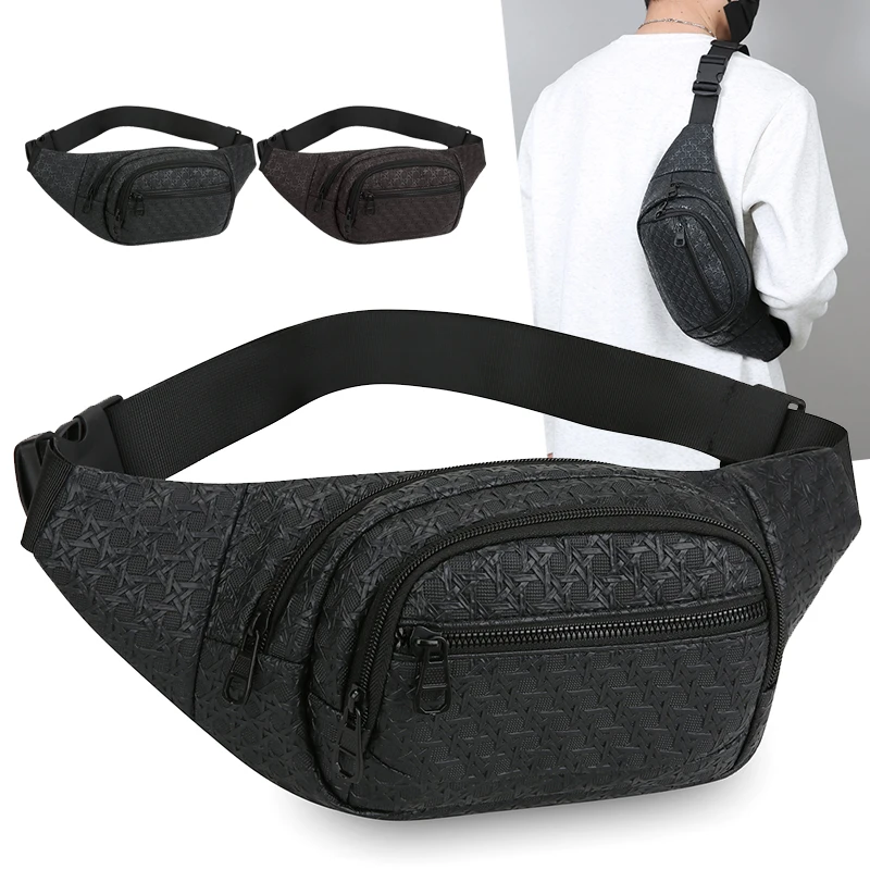 

Unisex Convertible Chest & Waist Bag – Waterproof Fanny Pack for Travel Running Festival Use