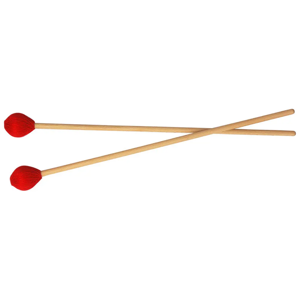 

2 Pcs Marimba Mallet Drum Percussion Xylophone Guide Piano Hammer Instrument Sticks Mallets Musical