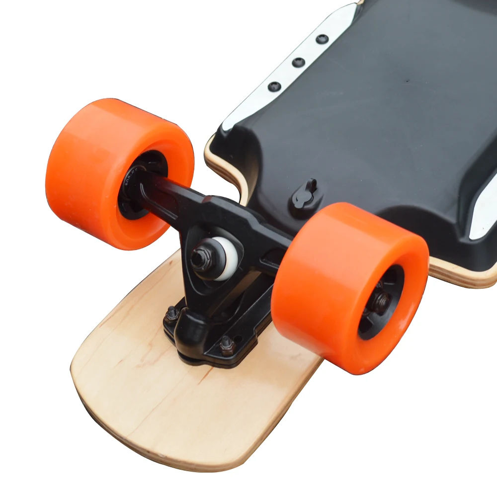 Skate elétrico de controle remoto para adultos, Longboard E com roda grande, esporte, 83mm