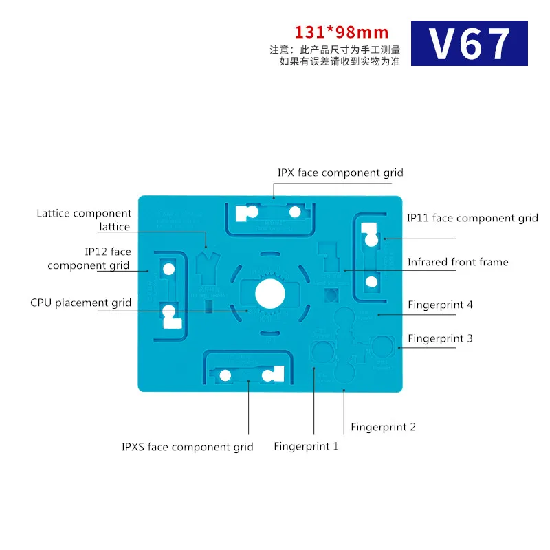 MECHANIC Soldering Mat High Temperature Resistant Silicone Repair Cushion Heat Insulation Rubber Working Mat