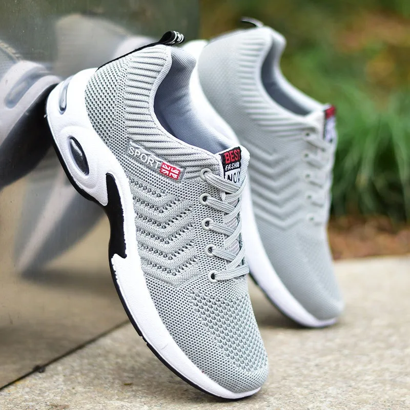 Autumn Men Shoes Men's Casual Sneakers Fashion Breathable Lace-Up Sports Shoes Lightweight Running Shoes for Men tenis masculino
