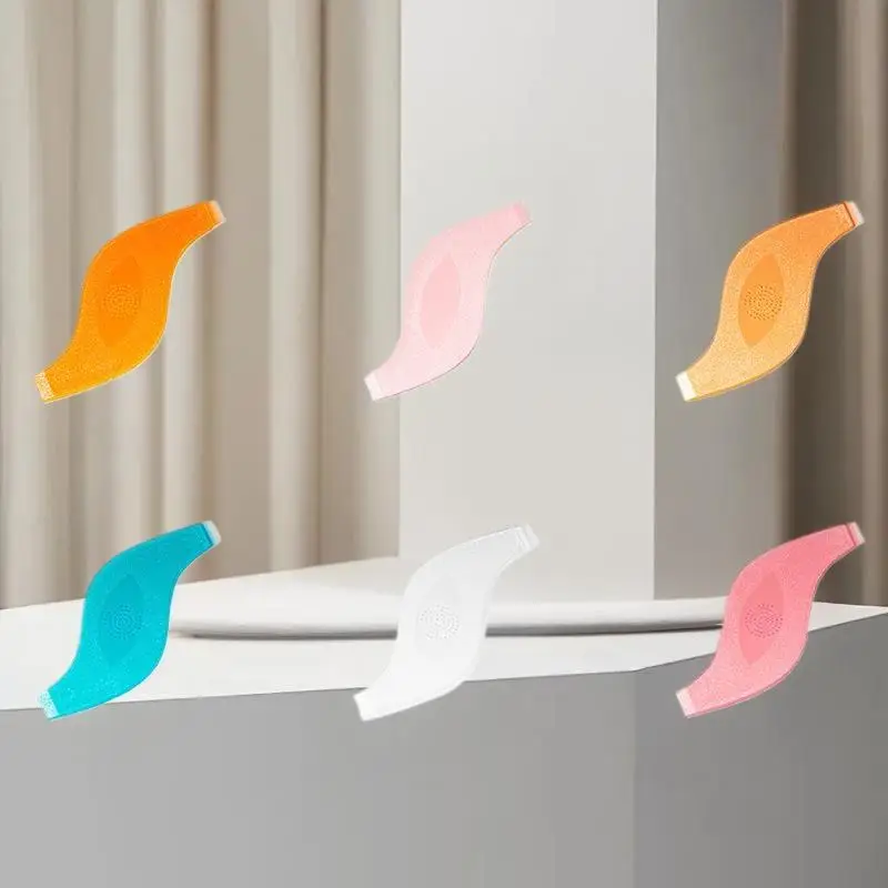 Cepillos para permanente de pestañas en forma de S, rizador de elevación de cejas reutilizable, peine limpio de plástico para extensión de pestañas, herramientas para permanente, 5 uds.