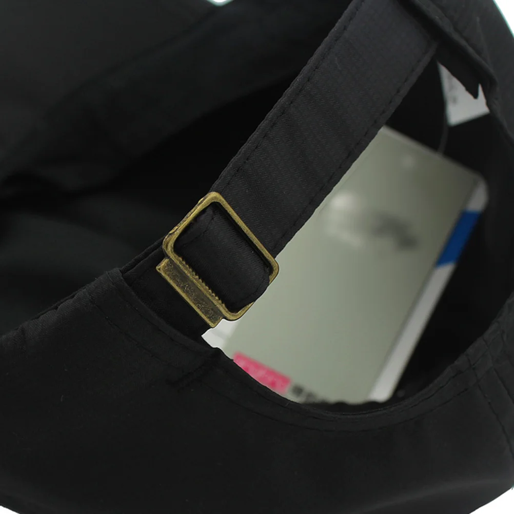 

Black Folding Sun Hat Quick-Drying Waterproof Sun Block Baseball Cap Outdoor Sports Fishing Uv Protection Baseball Caps