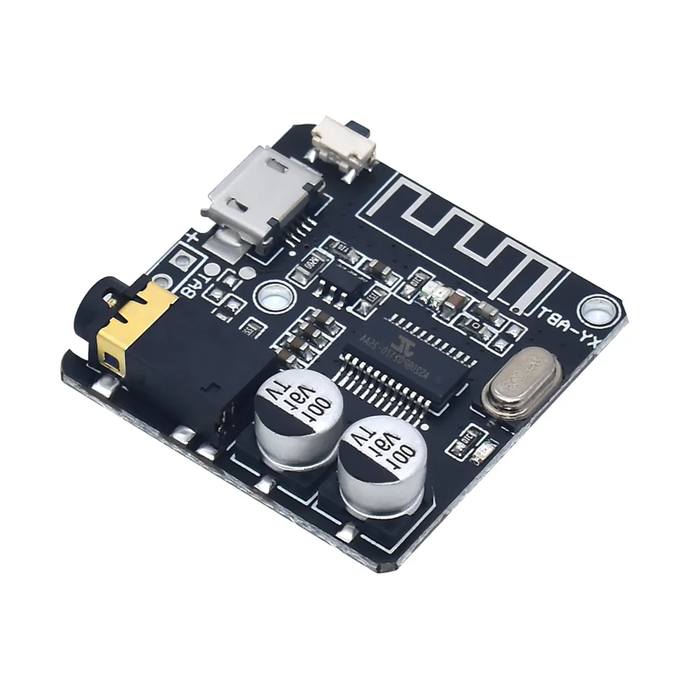 WAVGAT DIY Bluetooth 5.0 audio receiver module MP3 Bluetooth decoder board car speaker audio amplifier board ABT — zdjęcie 5
