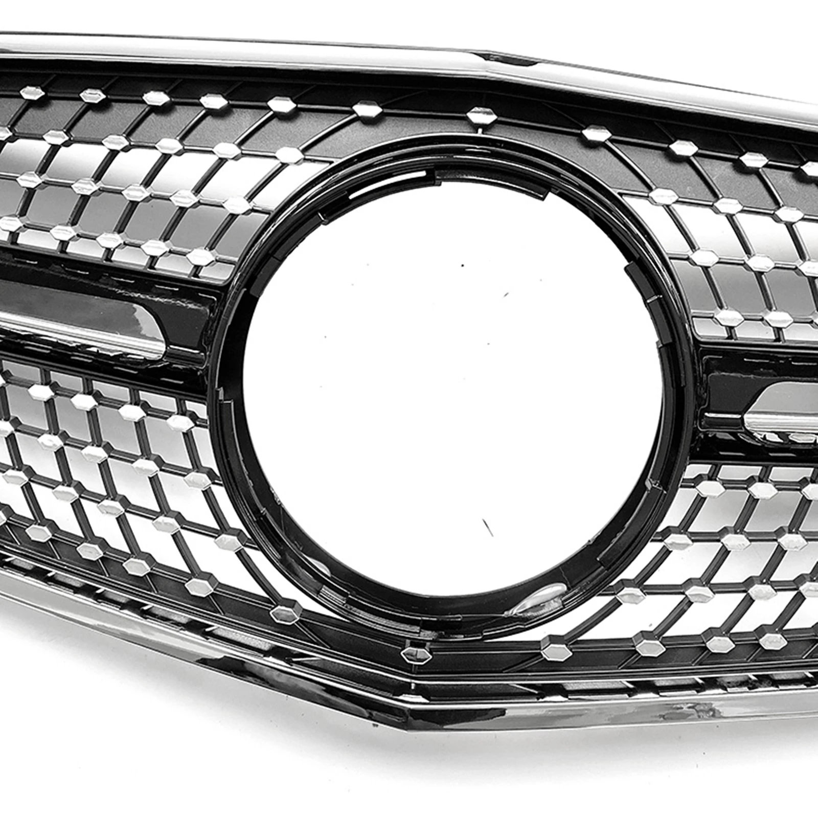 For Mercedes Benz E Class W212 E250 E300 E350 E500 E550 2010-2013 Sedan Front Grille Upper Bumper Hood Mesh