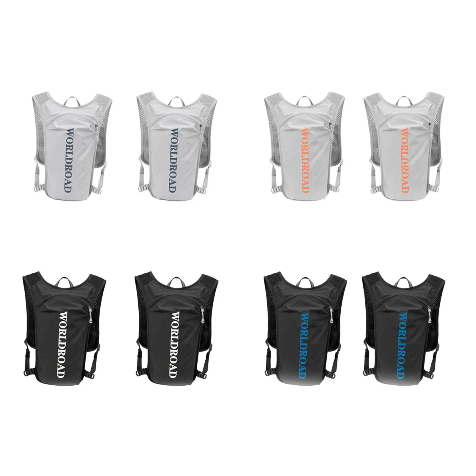 

2x Hydration Backpack Hydration Pack Adjustable Comfortable Water Storage Bag