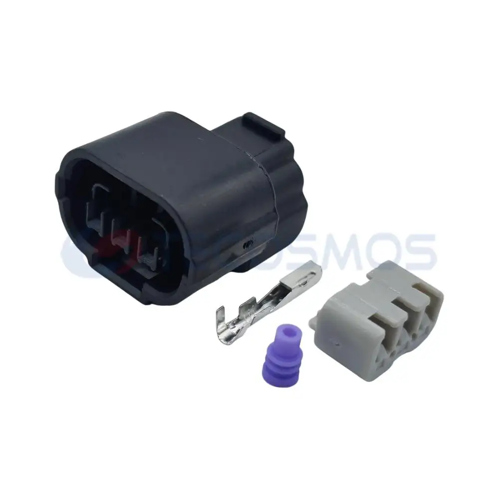 1/5/10 Sets HX 040 3 Pin Waterproof Car Plug Adapter Ignition Coil Connector For Honda Civic Element CR-V 6189-0887 6188-4739 - view 3
