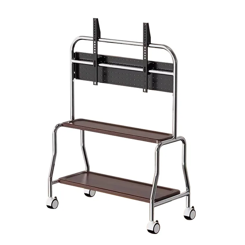

TV mobile stand floor hanger household wheeled stainless steel art hanger 55/65/75 inch universal