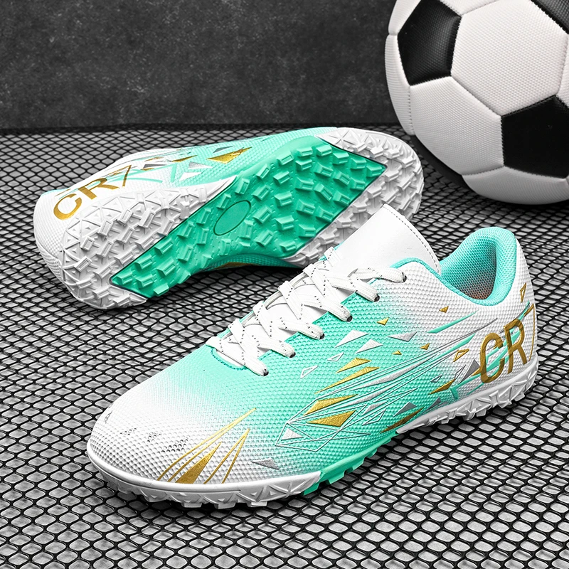 New Ultralight Non-Slip Soccer Shoes - Professional Football Boots for Adult/Kids Boys Grass Training Cleats