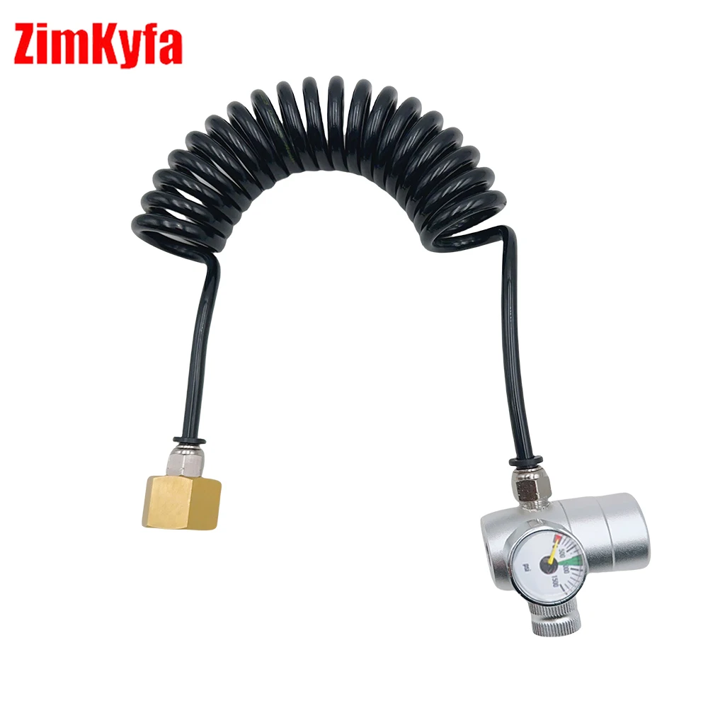 Whipped Cream Pressure Regulator from Thread M11*1 Fiting NO2 Tank To M22 Thread Cream Jar