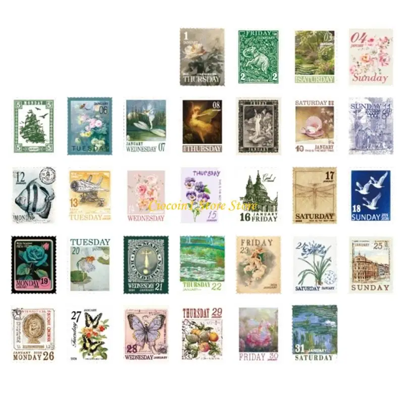 

A3PC Scrapbook Sticker Journaling Sticker Book Aesthetic Sticker Scrapbook Sticker