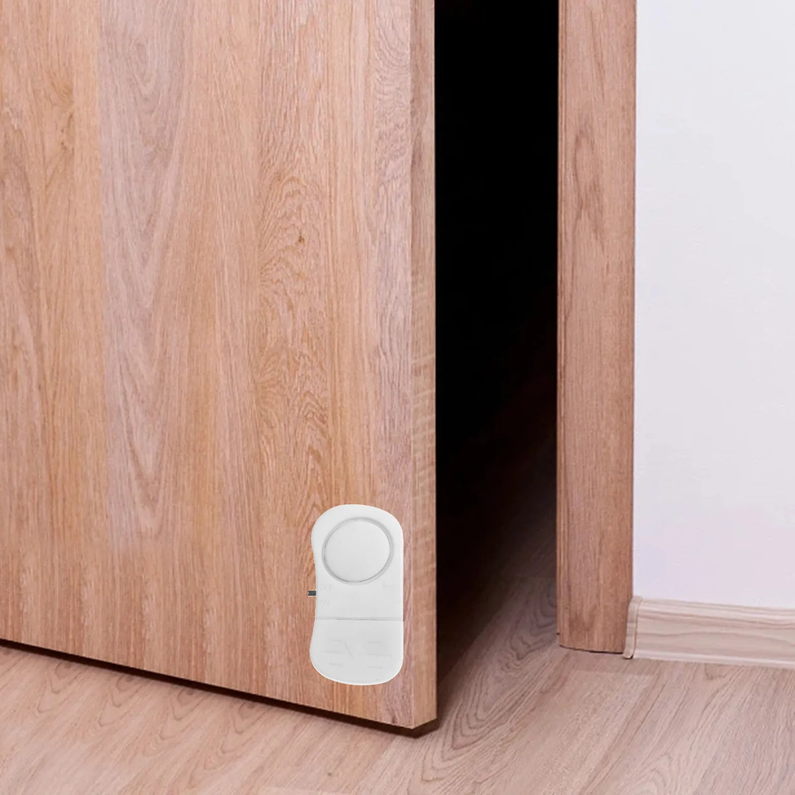 

5 шт. магнитных дверных сигнализаций с беспроводным звуковым оповещением для квартиры, гостиничного номера, мобильного дома, простая установка, надежное громкое оповещение, защита от взлома