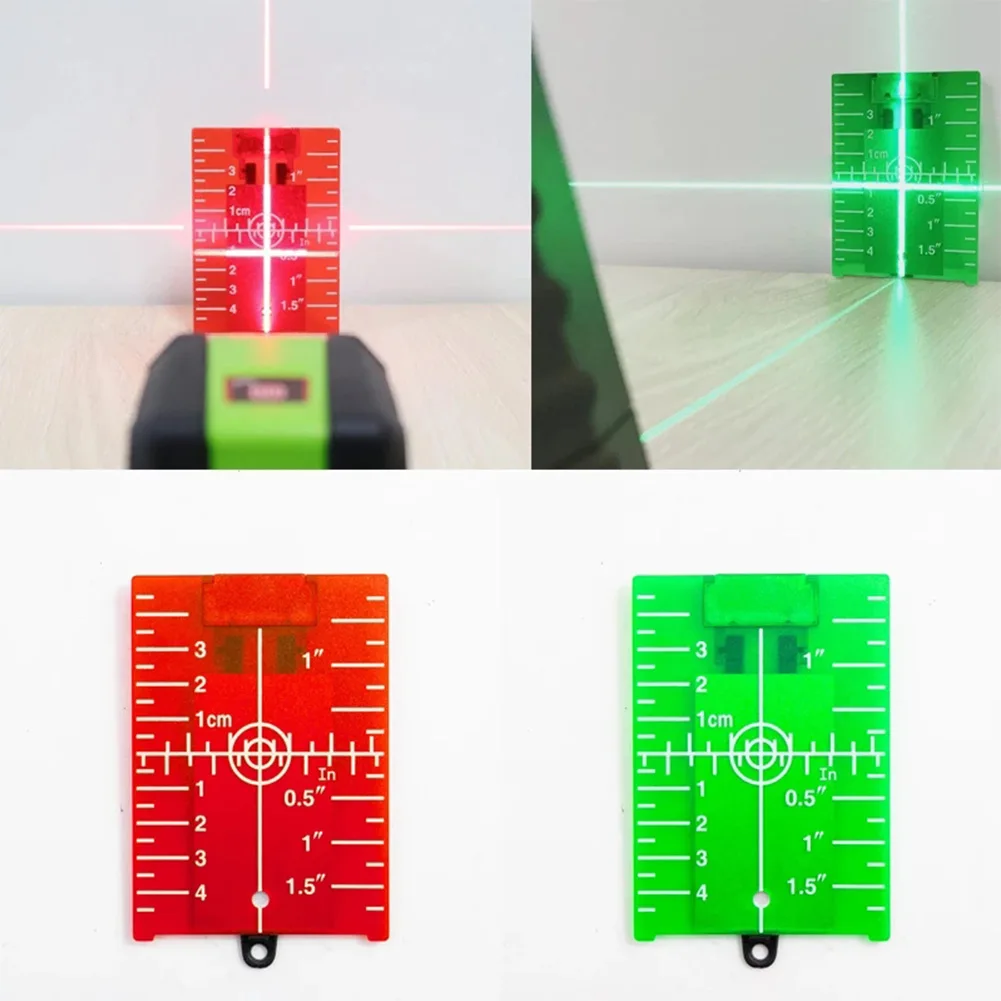 Placa de objetivo láser 115cm x 74cm 1 pieza accesorios reemplazos objetivo para placa de pulgadas verde rojo para verde rojo Neweste