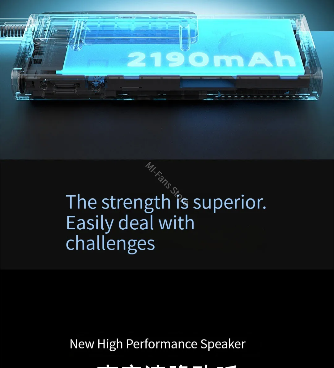 Walkie Talkie MIJIA 2S con Pantalla a Color de 1.77'', Potencia de 4W, 120 Horas de Autonomía, Modo Dual, Distancia de L