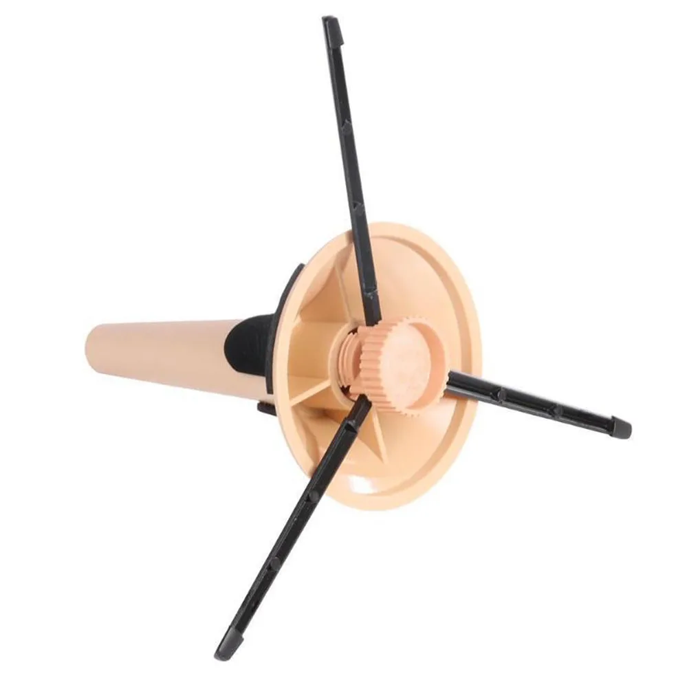 

Professional Trumpet Bracket Stand Portable Foldable Yellow Felt Metal Legs Rotating Screw Stable Support Multiple Jobs