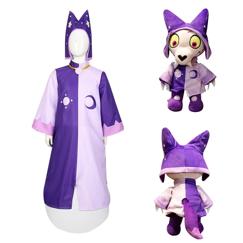 King Cosplay Kid Costume Cartoon The Owl Cosplay House Season 3 Roleplay Fantasia Child Halloween Carnival Party Cloth Disguise