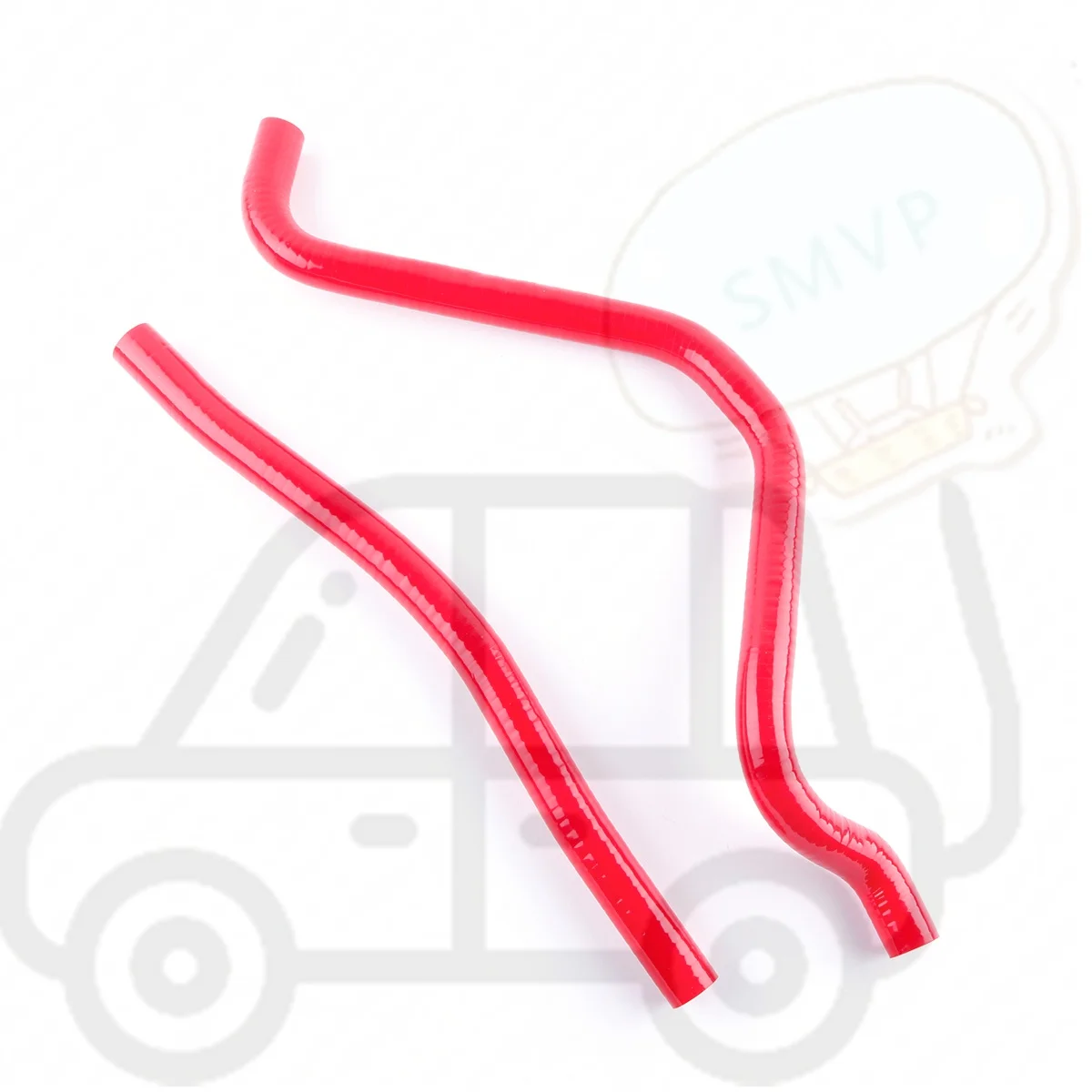 2PCS 3PLY Kit For Polaris Scrambler 500 ATV 2001 2002 2003 2004 2005 2006 2007-2009 Car Silicone Radiator Intercooler Hose Pipe image 4