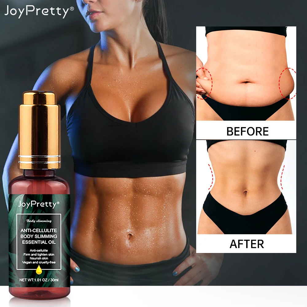 Slimming Body Oil Anti Cellulite Losing Weight Belly Losing Fat Burning Massage Skin Effective Care Tummy Essential Oils