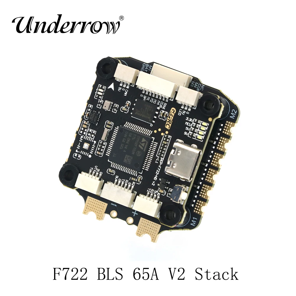 GEPRC TAKER GEP-F722-BT-HD V2 FC & BLS 8S 65A 4IN1 ESC F722 BT 8Bit 65A Stack