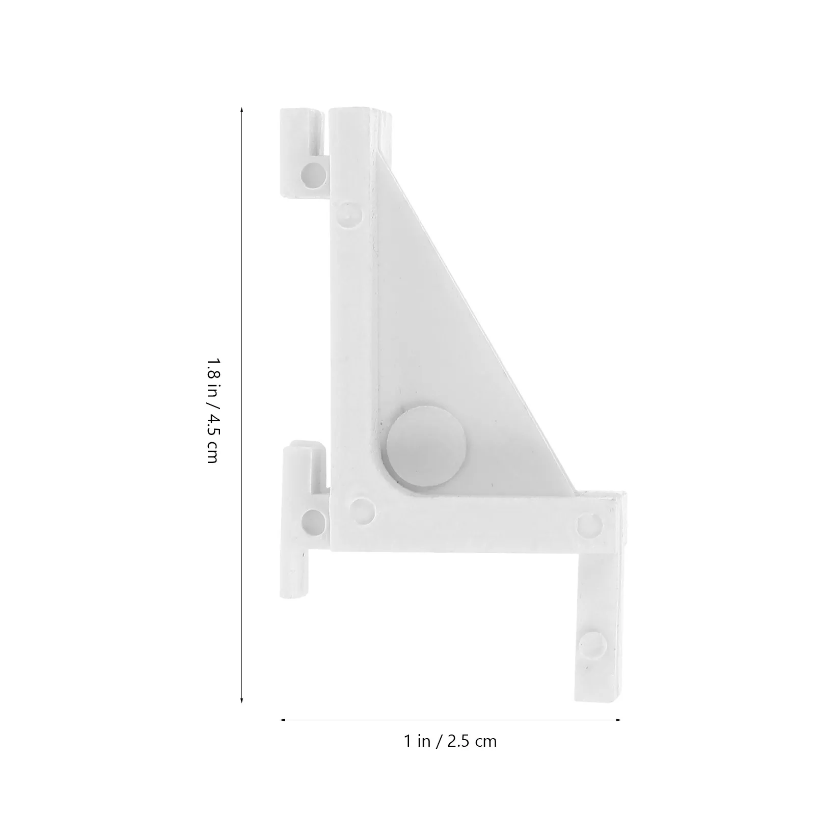 10Pcs Resilient Plastic Freezer Clamp Hooks Versatile Refrigerator Shelf Clip for Freezer and Cold Storage Space Divider